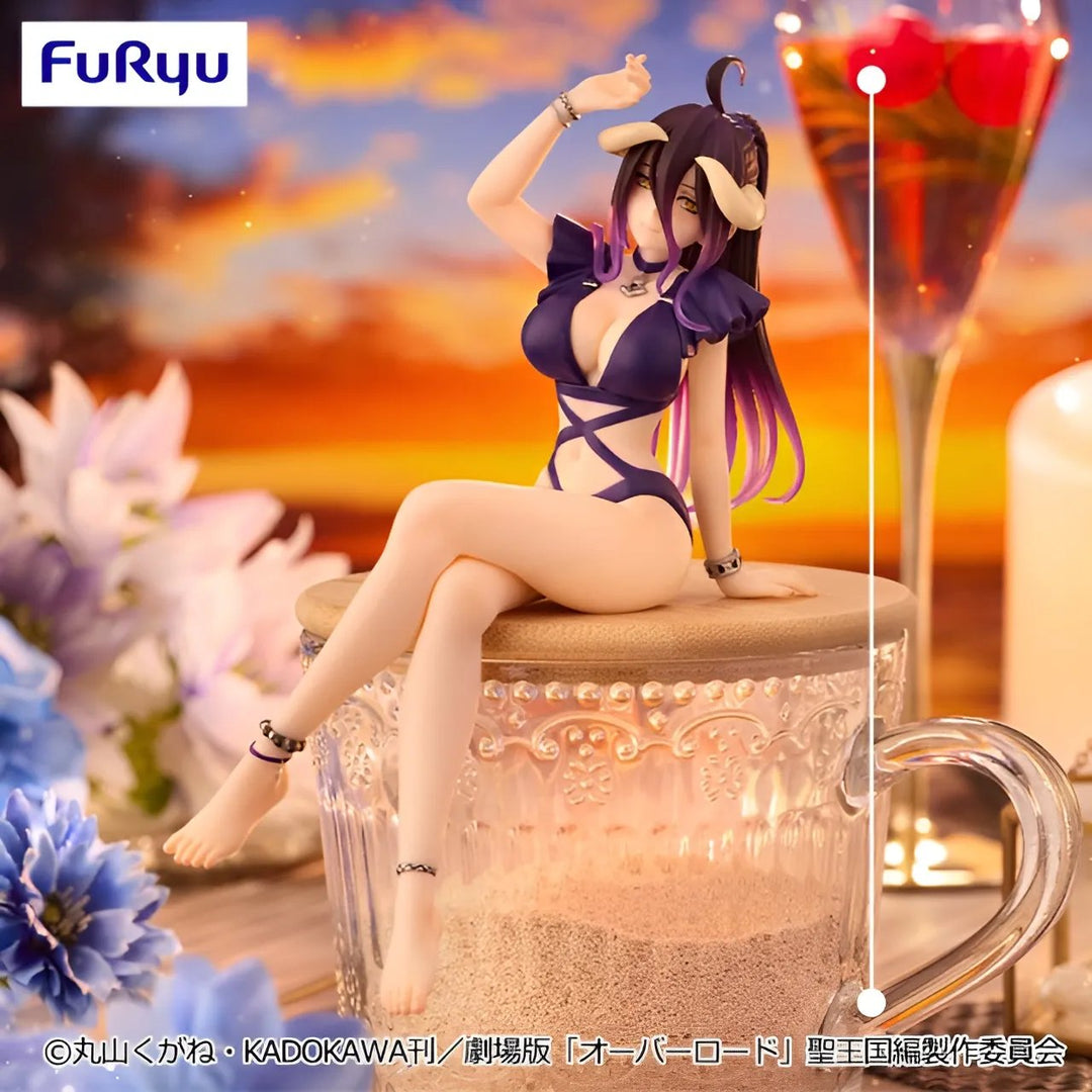 Noodle Stopper Figure Albedo Swimsuit Dark Purple Ver.