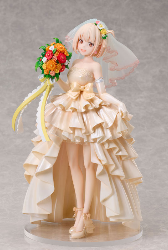 Vestido de novia Lycoris Recoil Chisato Nishikigi Ver. Figura a escala 1/7
