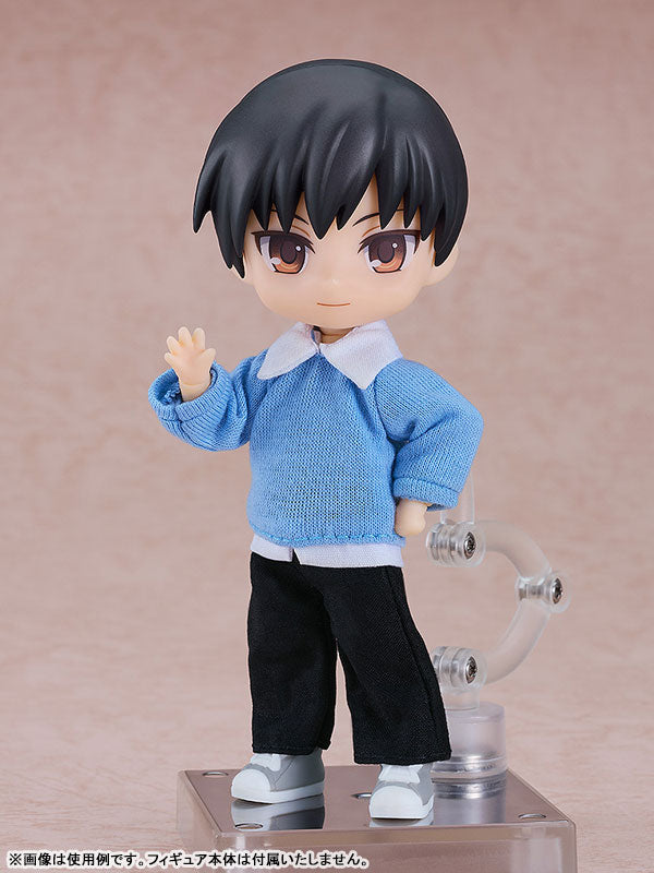 Conjunto de atuendo para muñeca Nendoroid: Conjunto de campus - Niño (Azul)