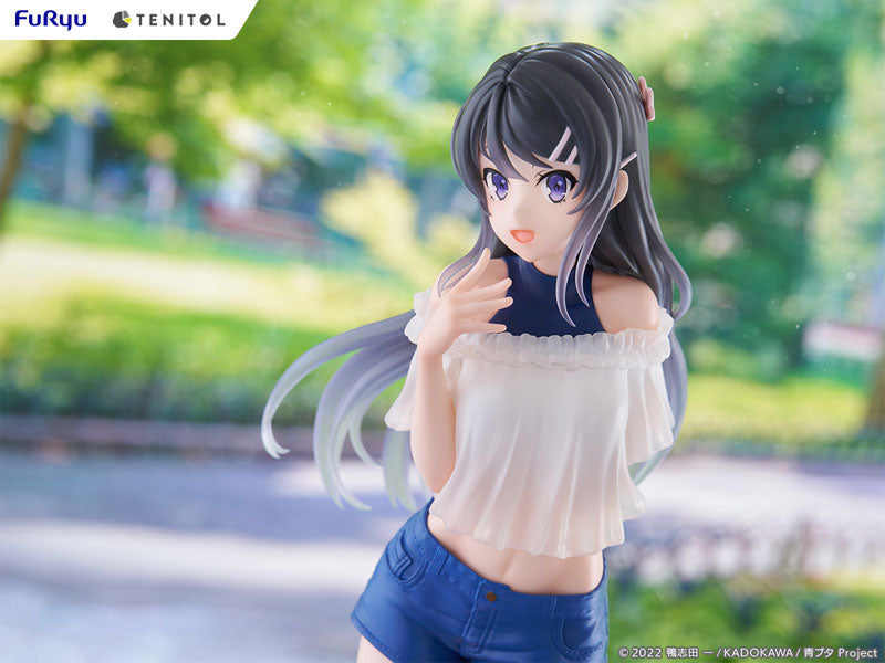 Figura a escala 1/7 de TENITOL TALL Rascal Does Not Dream of Bunny Girl Senpai Mai Sakurajima