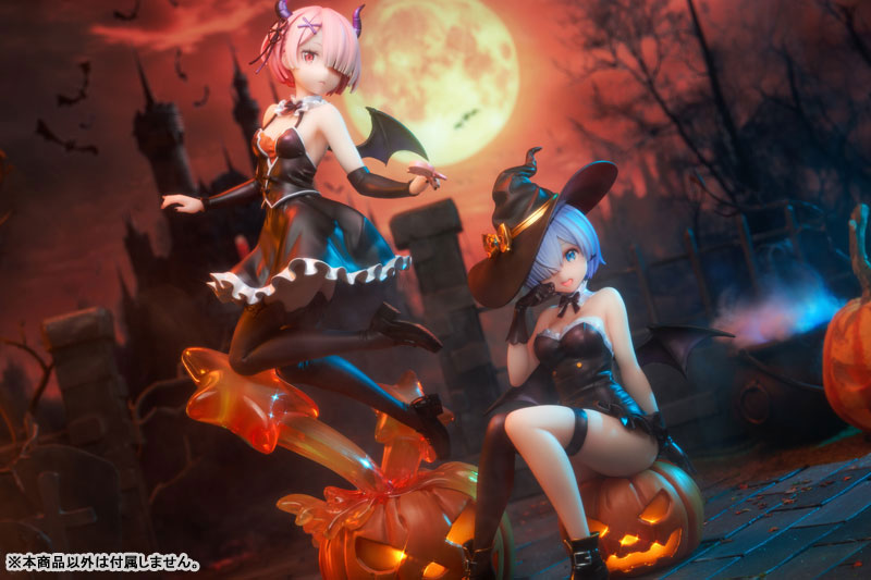 KDcolle "Re:ZERO -Comenzando la vida en otro mundo-" Rem / Ram Phantom Night Wizard ver. Conjunto de 2 figuras 1/7