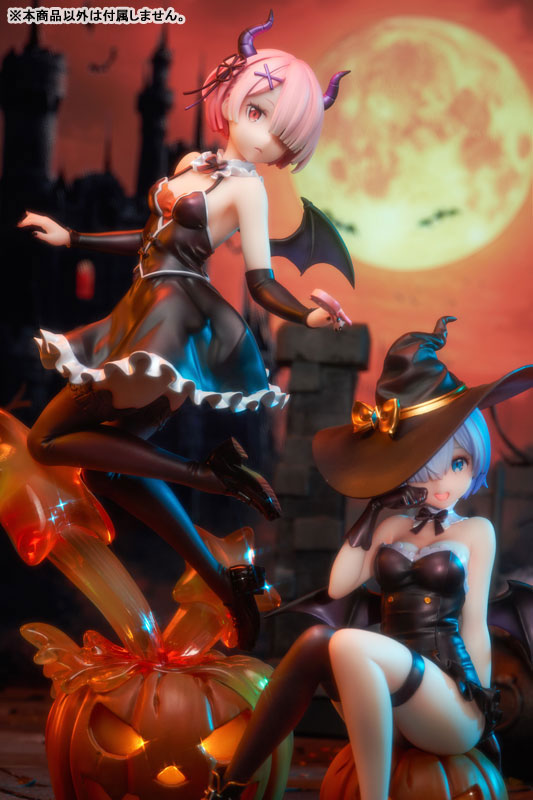 KDcolle "Re:ZERO -Comenzando la vida en otro mundo-" Rem / Ram Phantom Night Wizard ver. Conjunto de 2 figuras 1/7