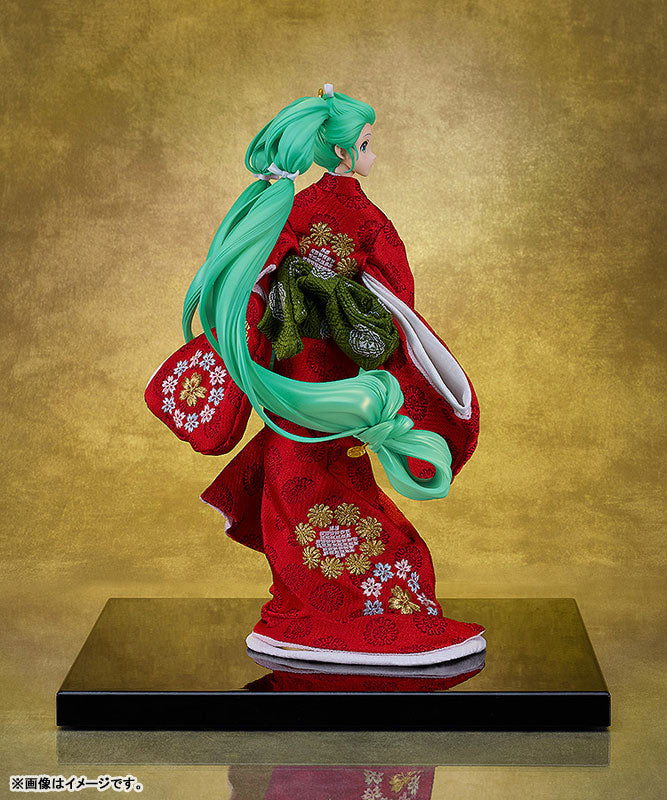 Serie vocal de personajes 01 Hatsune Miku Hatsune Miku: Beauty Looking Back Miku Ver. -Muñeca japonesa de colaboración Kyugetsu- 1/7