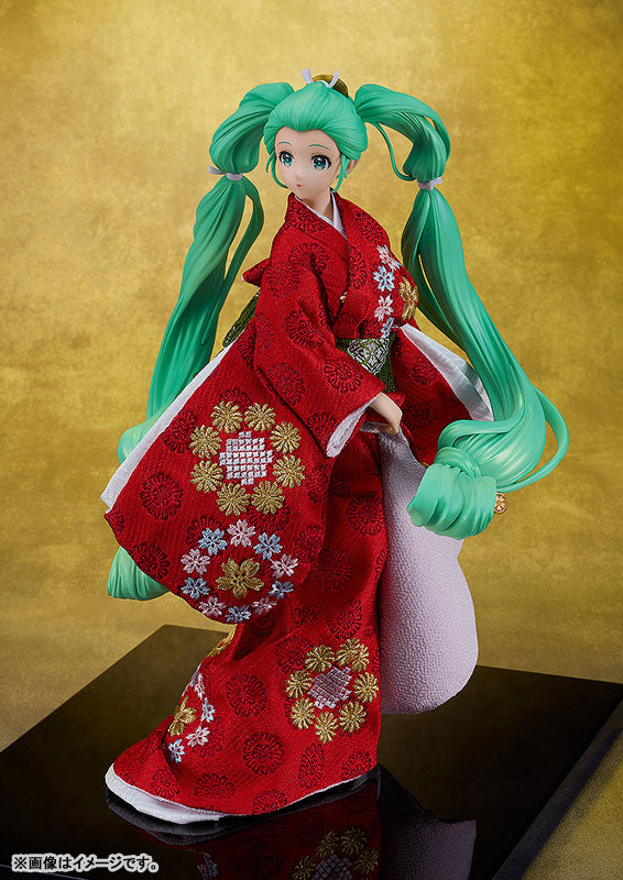 Serie vocal de personajes 01 Hatsune Miku Hatsune Miku: Beauty Looking Back Miku Ver. -Muñeca japonesa de colaboración Kyugetsu- 1/7
