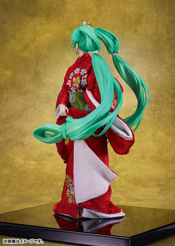 Serie vocal de personajes 01 Hatsune Miku Hatsune Miku: Beauty Looking Back Miku Ver. -Muñeca japonesa de colaboración Kyugetsu- 1/7