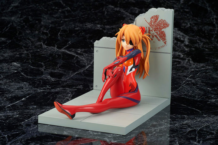 Evangelion: 3.0+1.0 Thrice Upon a Time Asuka Langley Shikinami Plugsuit Ver. New Movie Color 1/7 Figure