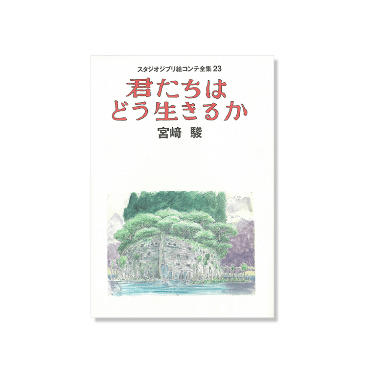 Guión gráfico del libro de arte El niño y la garza