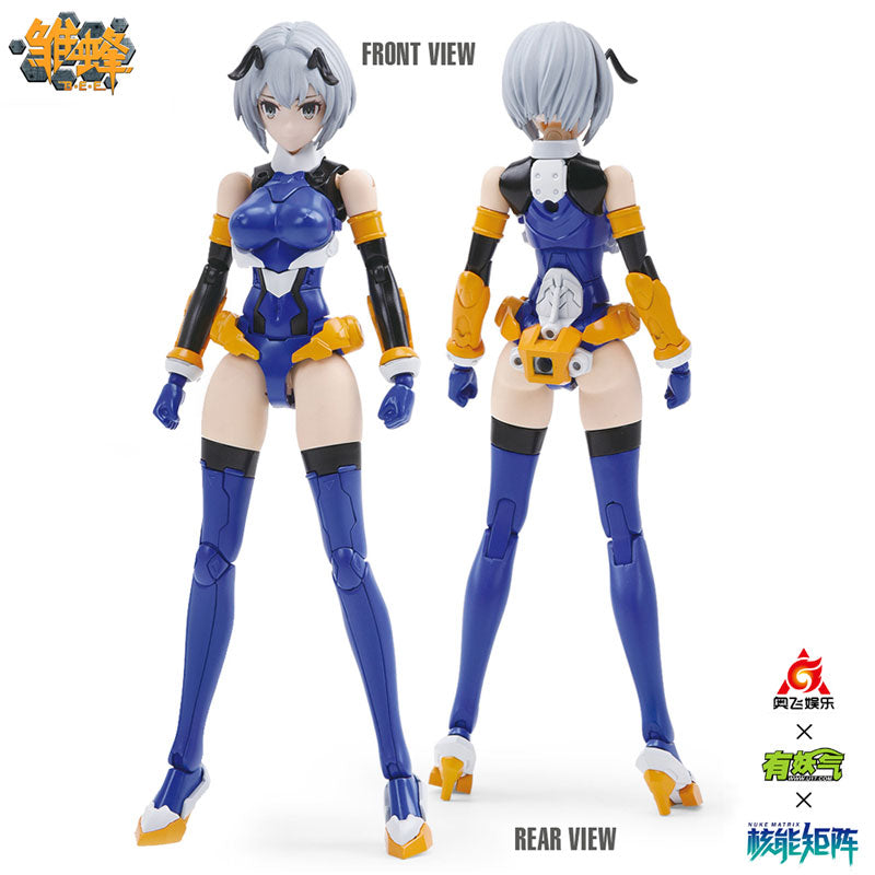 人気ショップ NUKE 1/12 MATRIX Model Plastic Ruri -BEE Shock School スマホ・タブレット・パソコン