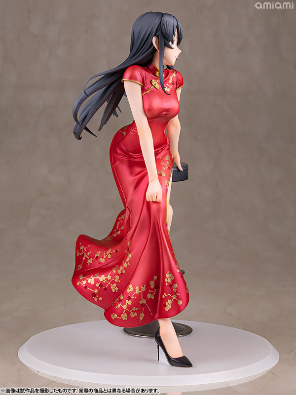Rascal no sueña con la conejita Senpai Mai Sakurajima versión en vestido chino. 1/7