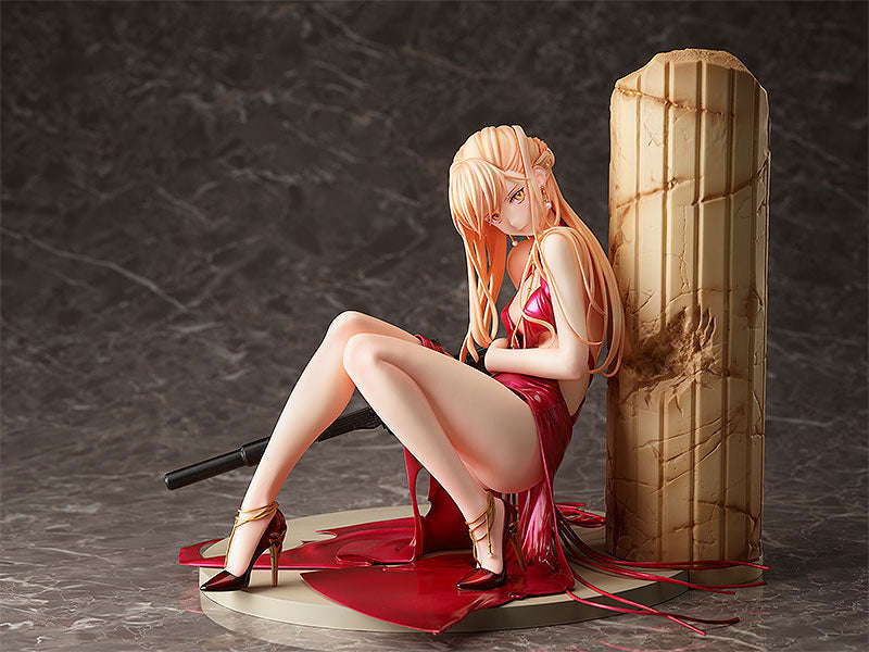 B-STYLE Girls' Frontline OTs-14 Groza Dinner Dictator Versión de daño pesado. Figura 1/4