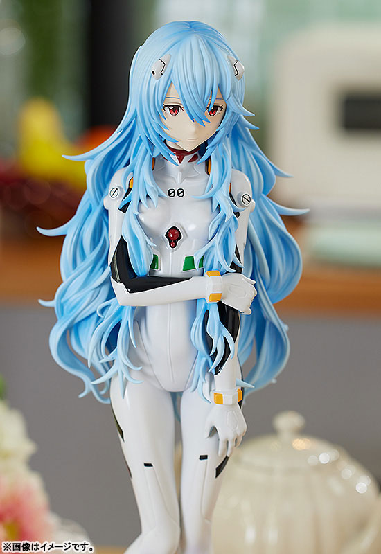 POP UP PARADE Rebuild of Evangelion Rei Ayanami: Long Hair Ver. XL size