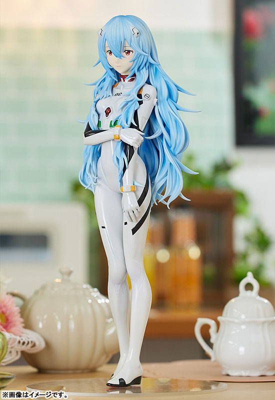 POP UP PARADE Rebuild of Evangelion Rei Ayanami: Long Hair Ver. XL size