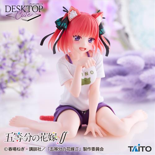 DESKTOP CUTE Nino Nakano
~ Drawing CAT ROOM WEAR Ver. ~