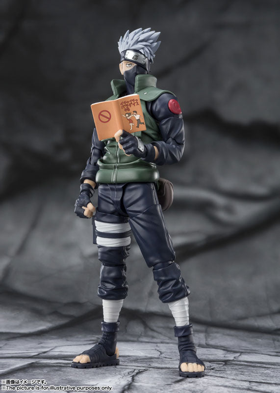 SHFiguarts Kakashi Hatake -Yuumei Todoroku Sharingan no Eiyuu- "NARUTO Shippuden" 