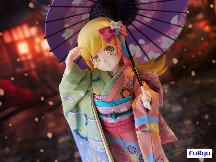Yoshitoku x F:NEX Monogatari Series Shinobu Oshino -Japanese Doll- Figure