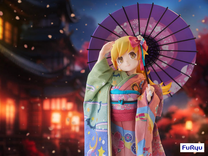 Yoshitoku x F:NEX Monogatari Series Shinobu Oshino -Japanese Doll- Figure