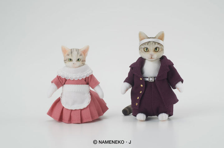 DIGKawaiiACTION "Nameneko" Tamasaburo &amp; Mikeko Set Action Figure 