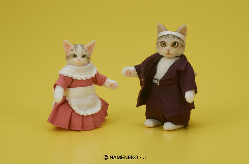 DIGKawaiiACTION "Nameneko" Tamasaburo &amp; Mikeko Set Action Figure 