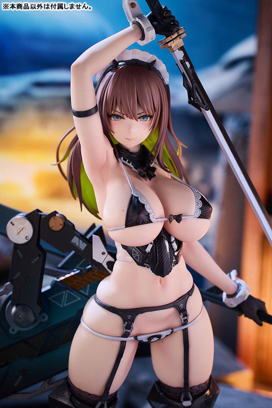 Nidy-2D- Original "PIXEL PHILIA 18" "Meido-Busou: Blade" DX ver. illustration by Nidy-2D- 1/7