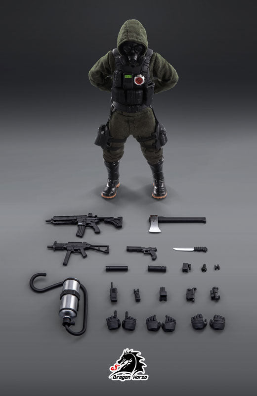 DH-S002LG SCP Foundation Series MTF Zeta-9 "Mole Rats" 1/12 Scale Posable Figure Limited Edition 
