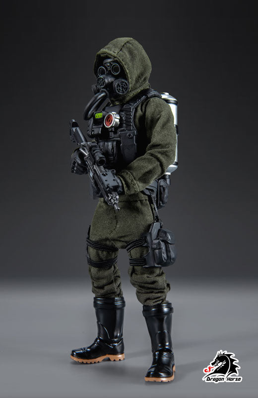 DH-S002LG SCP Foundation Series MTF Zeta-9 "Mole Rats" 1/12 Scale Posable Figure Limited Edition 