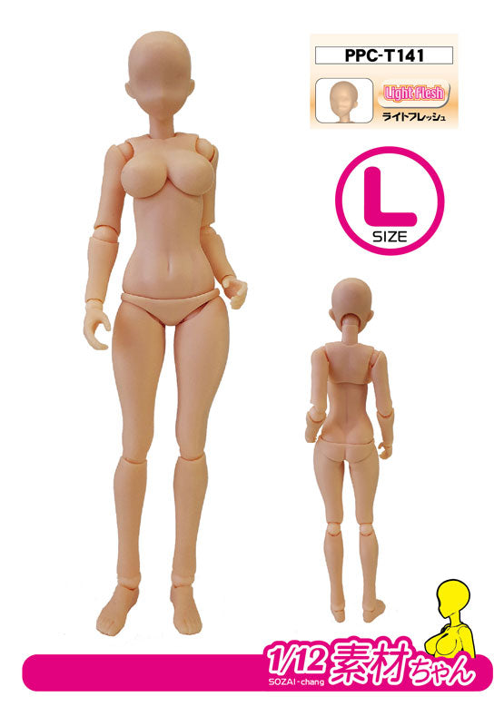 Premium Parts Collection Kansetsuwaza EX 1/12 Sozai-chan L Light Flesh