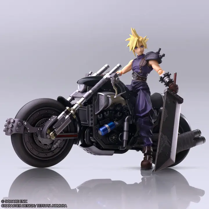 Final Fantasy VII BRING ARTS Cloud Strife &amp; Hardy-Daytona 