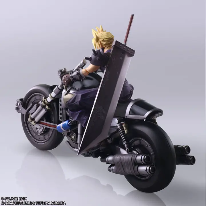 Final Fantasy VII BRING ARTS Cloud Strife &amp; Hardy-Daytona 