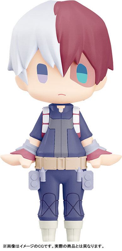 HELLO! GOOD SMILE My Hero Academia Shoto Todoroki Posable Figure 