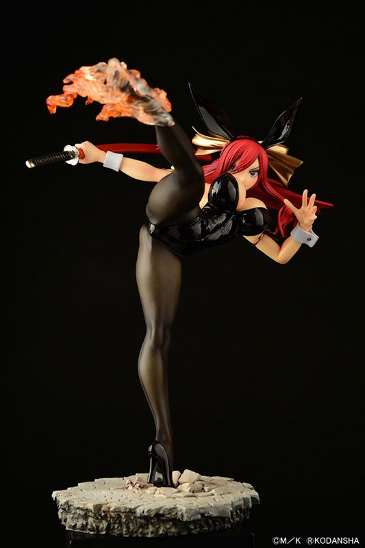 FAIRY TAIL Erza Scarlet High Kick ver. Conejito negro 1/6 
