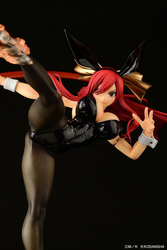 FAIRY TAIL Erza Scarlet High Kick ver. Conejito negro 1/6 