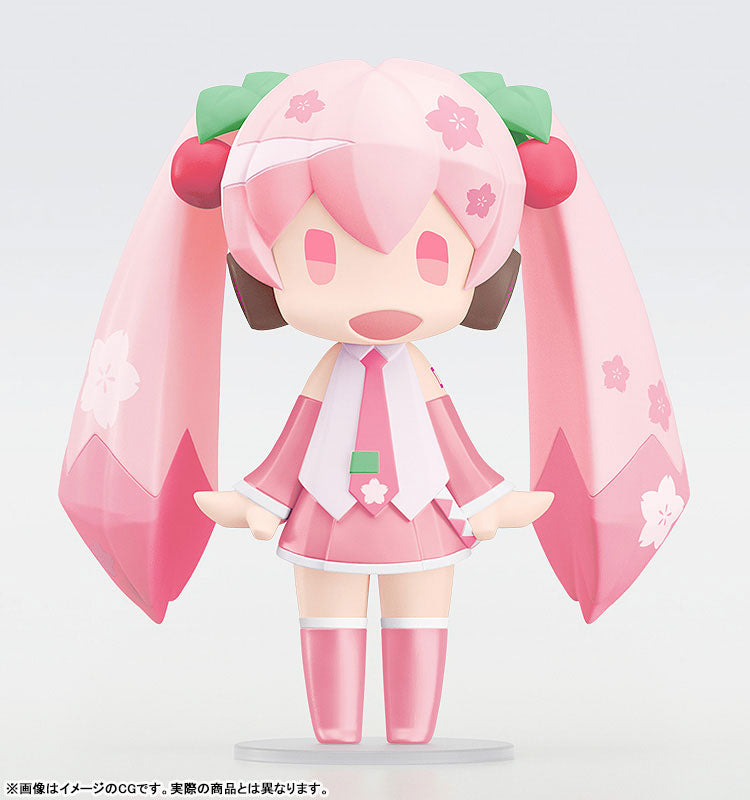 HELLO! GOOD SMILE Character Vocal Series 01 Hatsune Miku Sakura Miku Posable Figure 