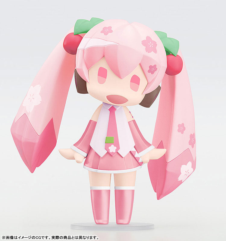 HELLO! GOOD SMILE Character Vocal Series 01 Hatsune Miku Sakura Miku Posable Figure 