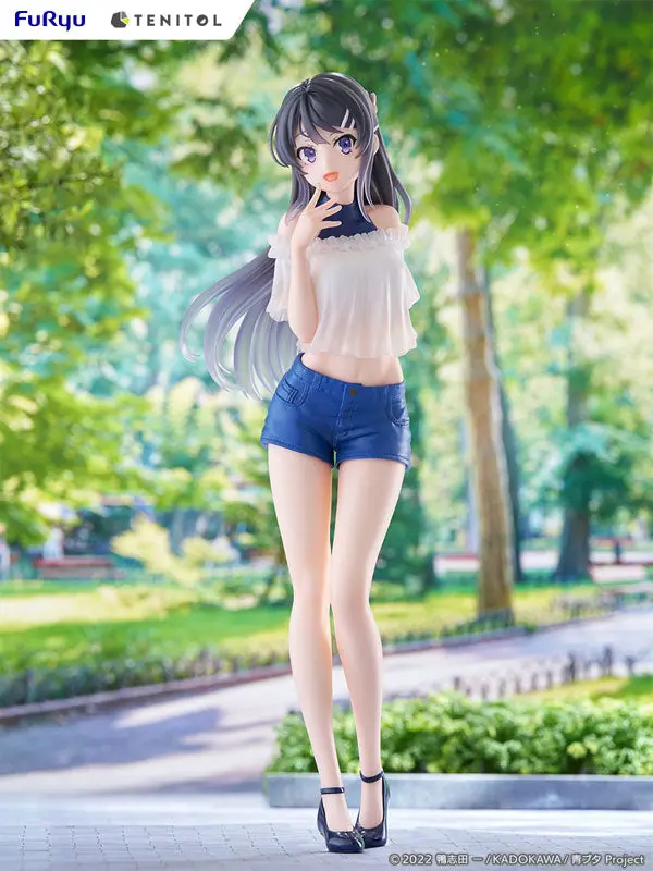 TENITOL TALL Rascal Does Not Dream of Bunny Girl Senpai Mai Sakurajima 1/7 Scale Figure 