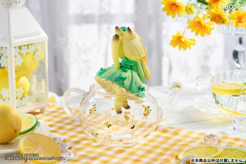 Original Chibi Figure DLC Series "Tea Time Cats": "Lemon Cat"