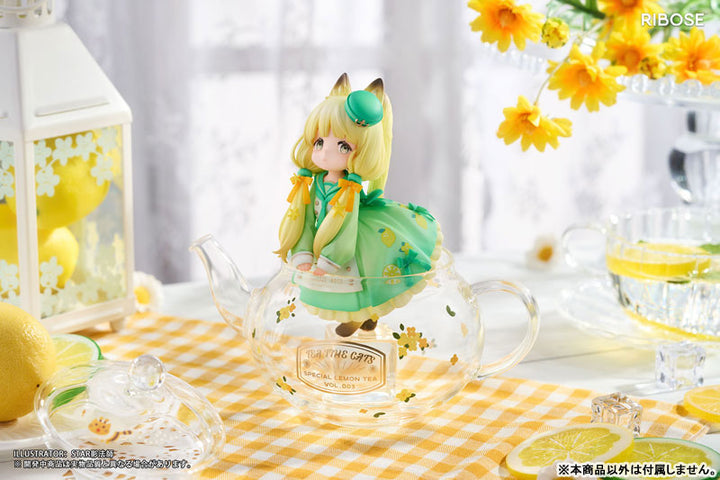Original Chibi Figure DLC Series "Tea Time Cats": "Lemon Cat"