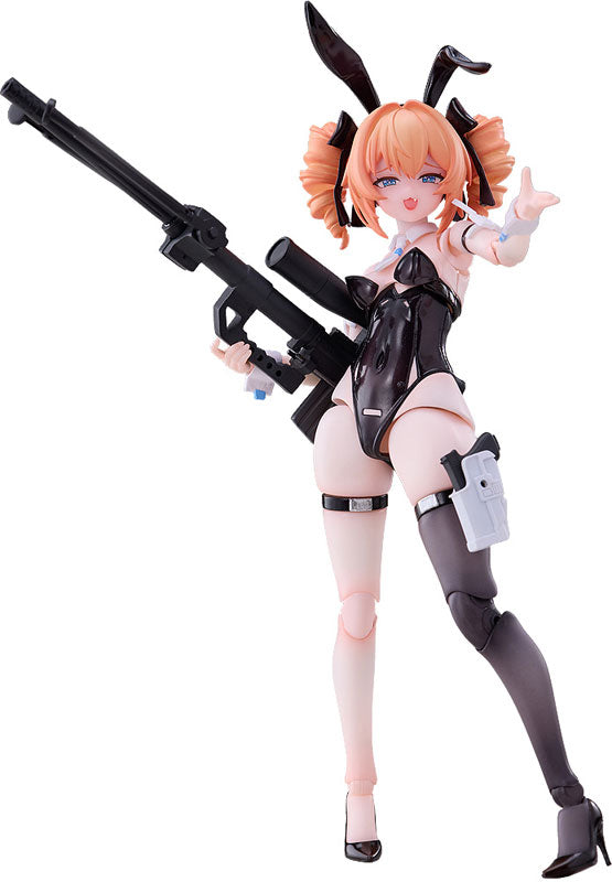 Figura articulada del francotirador Leoni de Sushing BUNNY RAPID ACTION SQUAD a escala 1/12 