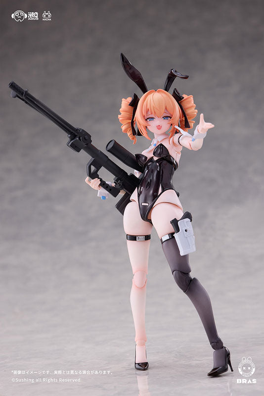 Figura articulada del francotirador Leoni de Sushing BUNNY RAPID ACTION SQUAD a escala 1/12 