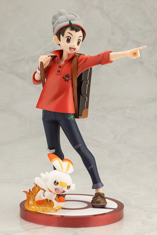 ARTFX J "Pokemon" Series Victor with Scorbunny 1/8