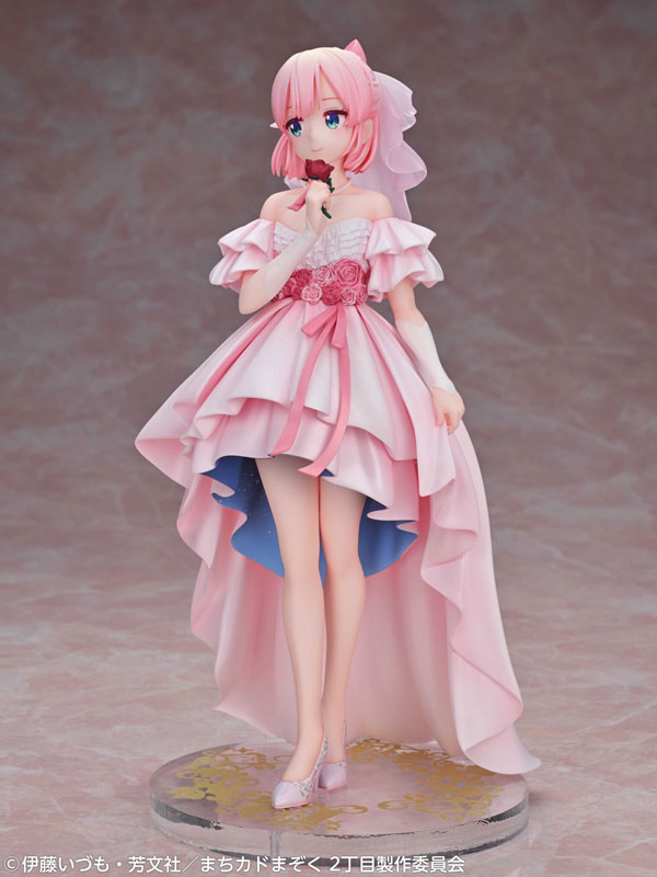TV Anime "The Demon Girl Next Door Season 2" Momo Chiyoda Wedding Ver. 1/7
