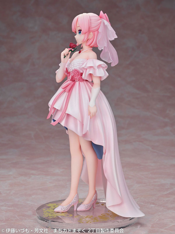 TV Anime "The Demon Girl Next Door Season 2" Momo Chiyoda Wedding Ver. 1/7