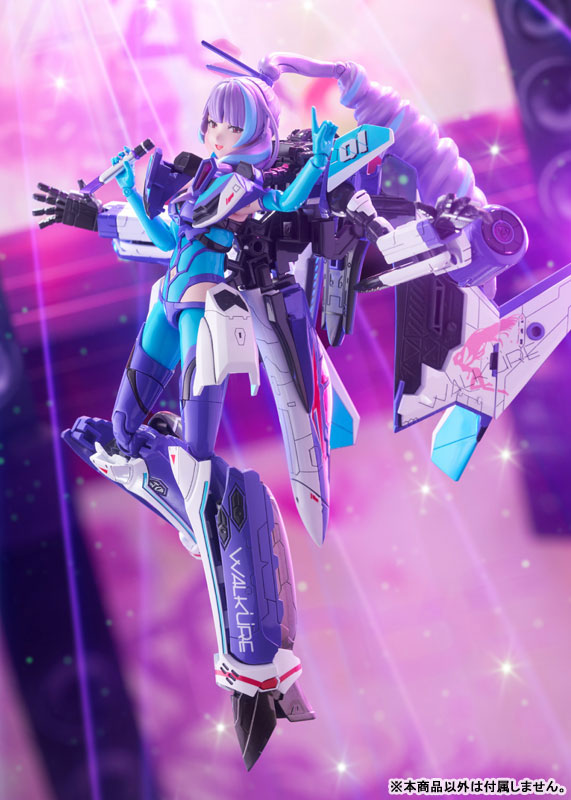 V.F.G. No.MC-17 Macross Delta VF-31J Siegfried Mikumo Guynemer Plastic Model