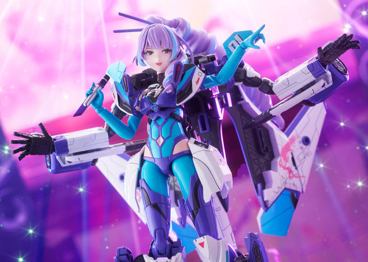 V.F.G. No.MC-17 Macross Delta VF-31J Siegfried Mikumo Guynemer Plastic Model