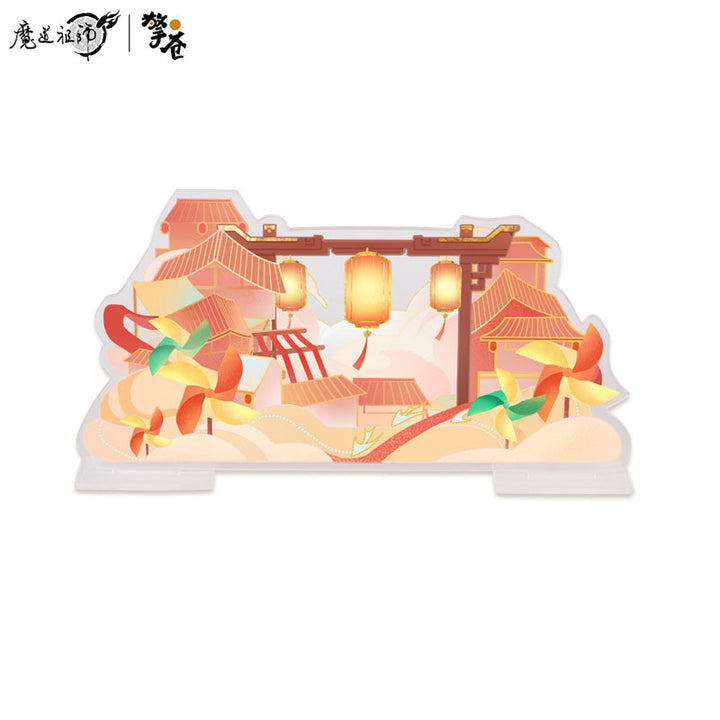 Anime "Mo Dao Zu Shi" Wei Wuxian & Lan Wangji Set Wu Yue Sheng Ping Ver. Chibi Figure 2pc. Set