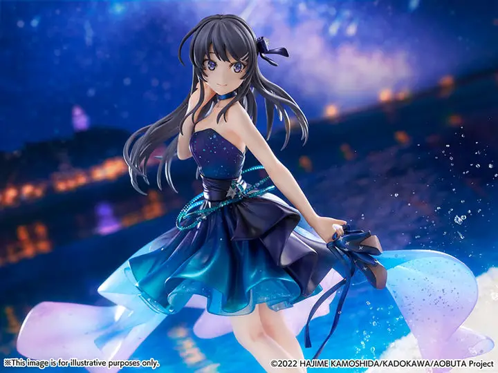 Rascal Does Not Dream series Mai Sakurajima - Starry night sky ver.-1/7 Scale Figure 