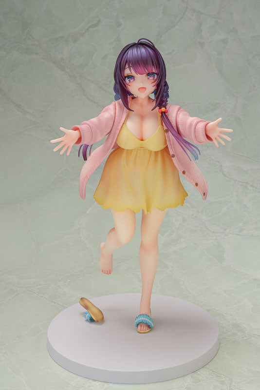 The Girlfriend that Greets You Rion-chan illustration by Ichiri 1/6