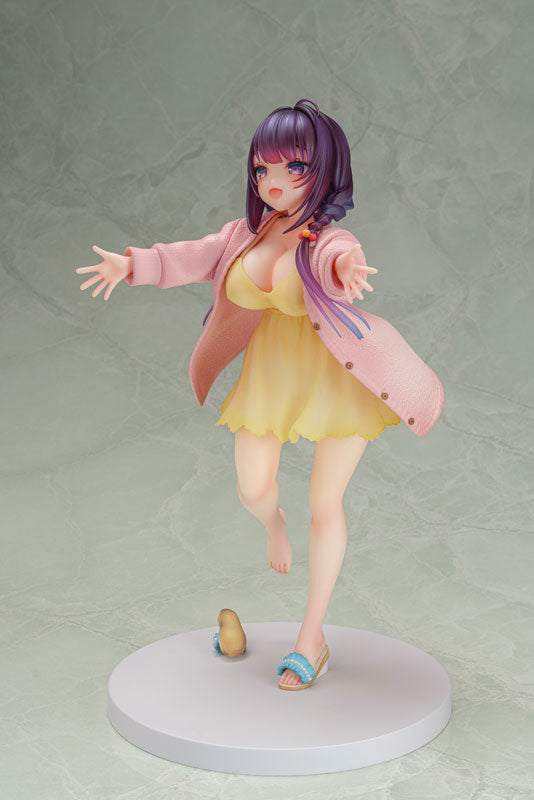 The Girlfriend that Greets You Rion-chan illustration by Ichiri 1/6
