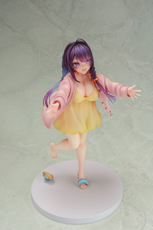 The Girlfriend that Greets You Rion-chan illustration by Ichiri 1/6