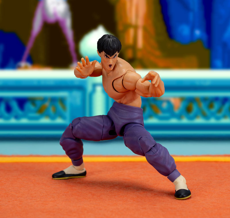 Street Fighter Action Figure 1/12 Fei Long Player 2 Deluxe Version