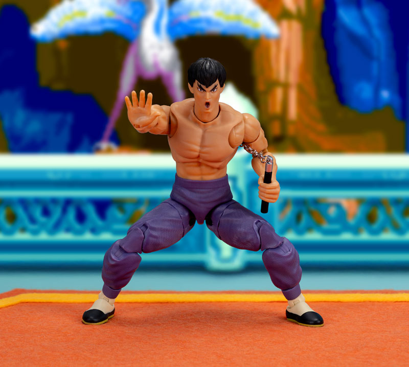 Street Fighter Action Figure 1/12 Fei Long Player 2 Deluxe Version
